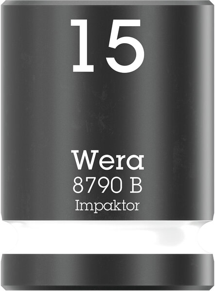 8790 B Impaktor socket with 3/8&quot; drive, 15 x 30 mm, Kosmetik, Flasche