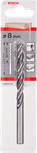 Bosch 8 mm Standard-Holzbohrer mit Zentrierspitze.