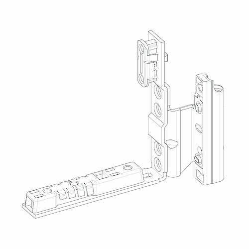 Roto Falzeckband NT / NX Bandseite A 12/18-9 DIN Rechts Aluminium verzinkt