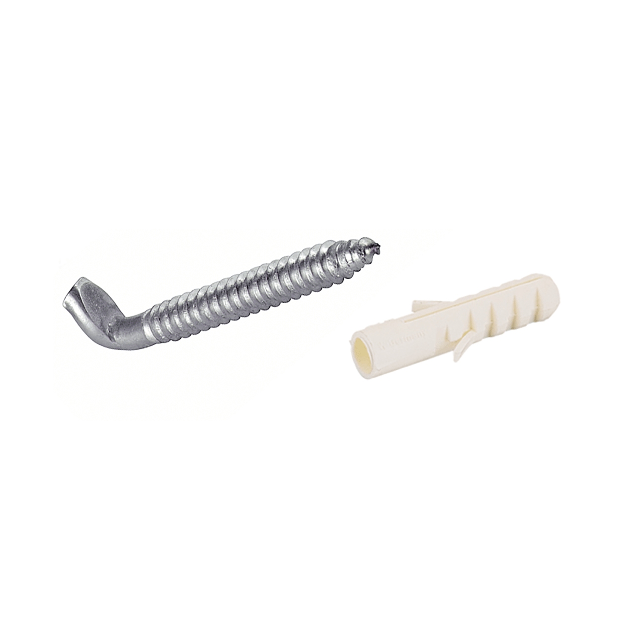 HETTICH Aufhängehaken ø 6 × 60 mm und Mauerwerksdübel ø 8 x 40 mm