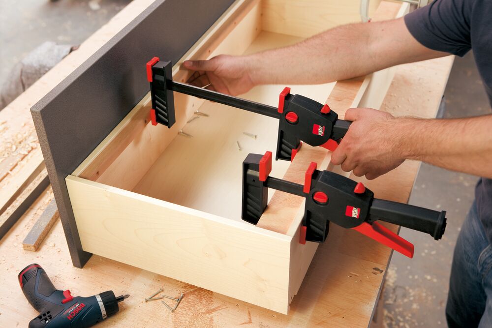 Bessey Einhandzwinge DuoKlamp DUO65-8 650x85mm Spannen und Spreizen bis 1.200 N
