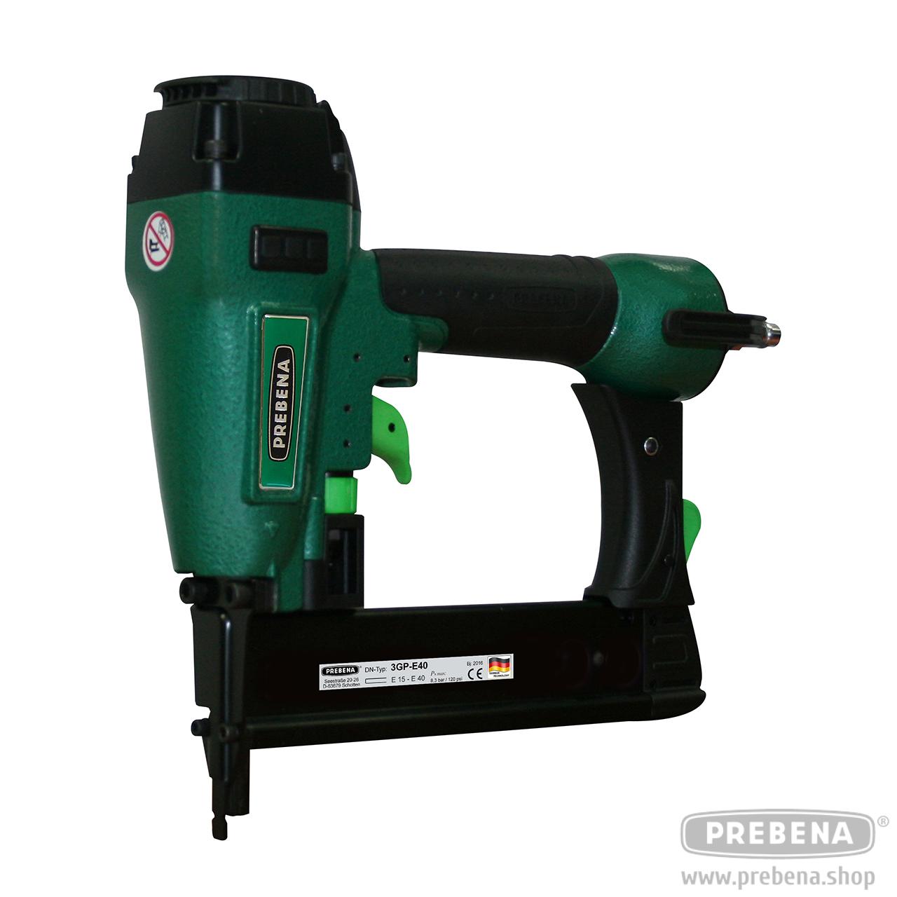 Prebena 3GP-E40 Druckluftnagler für Heftklammern Typ E 15-40mm
