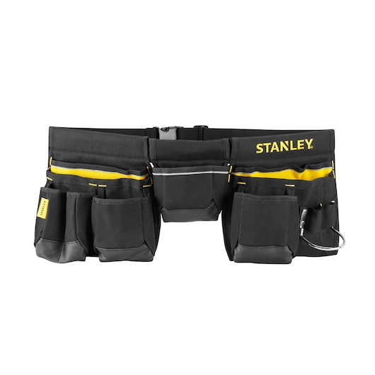 Stanley Werkzeuggürtel 1-96-178 Nylon 600 Denier mit Hammerhalter und Bandmaßtasche