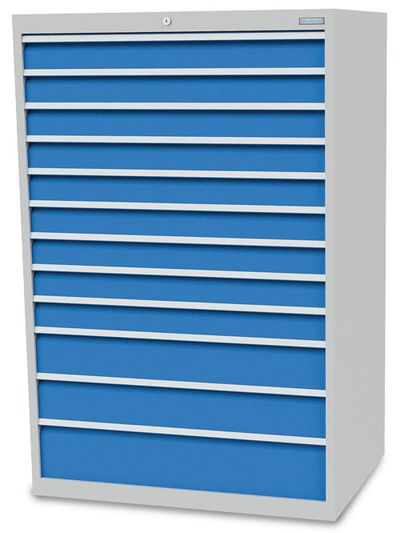 b+h Bedrunka+Hirth Schubladenschrank T736 1005mm Tiefe 736mm 12 Schubladen