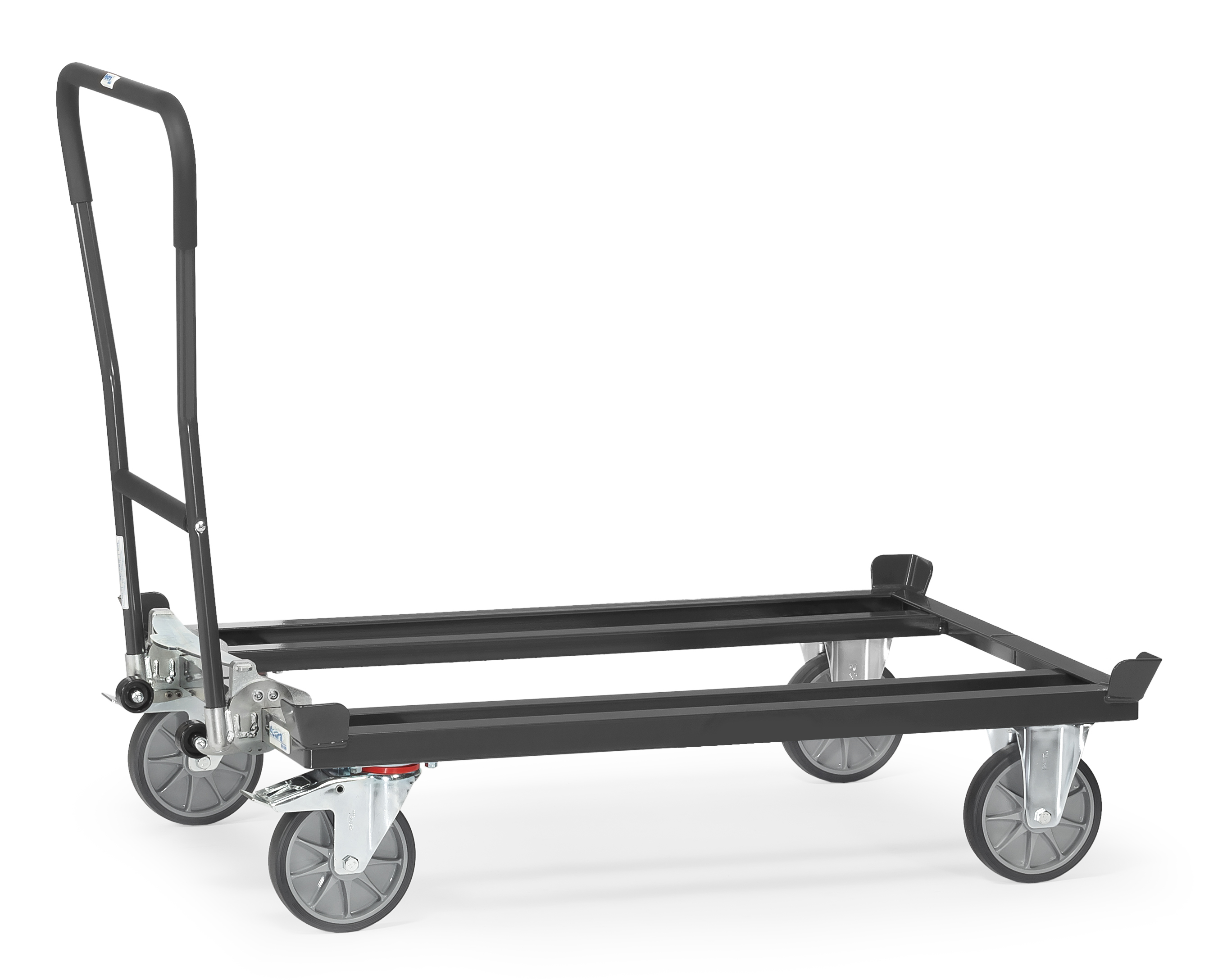 Funktionsbild Einklink-Rohrschiebebügel "GREY EDITION"