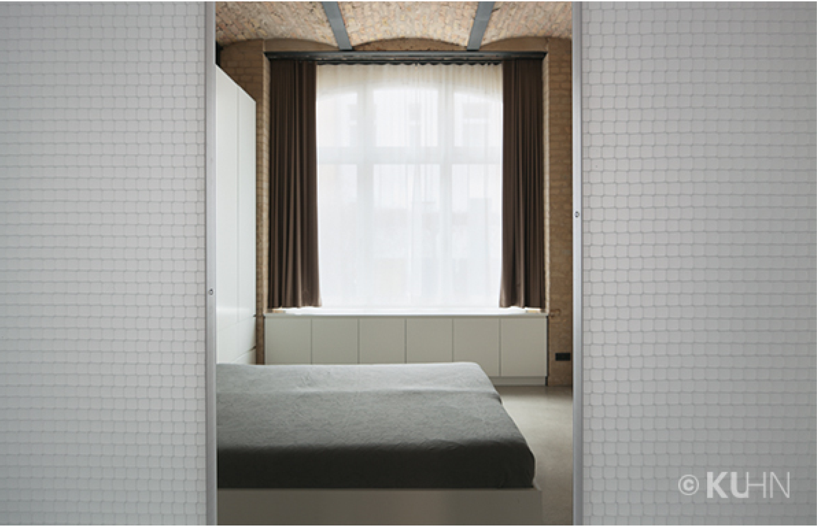 Drinnen, Innenarchitektur, Mobiliar, Fenster, Bett