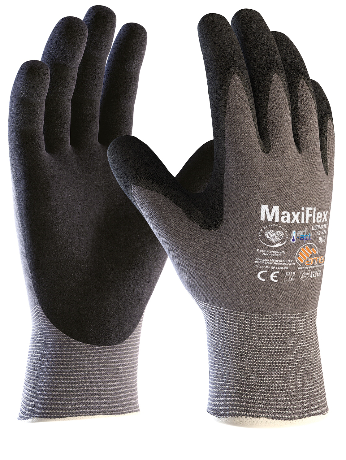 Artikelhauptbild ATG® MaxiFlex® Ultimate™ AD-APT® Nylon-Strickhandschuhe (42-874)