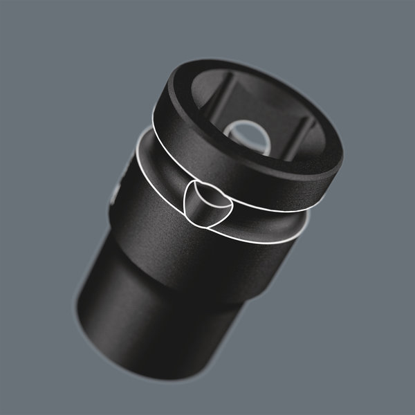 Cross hole and ring socket, Lampe