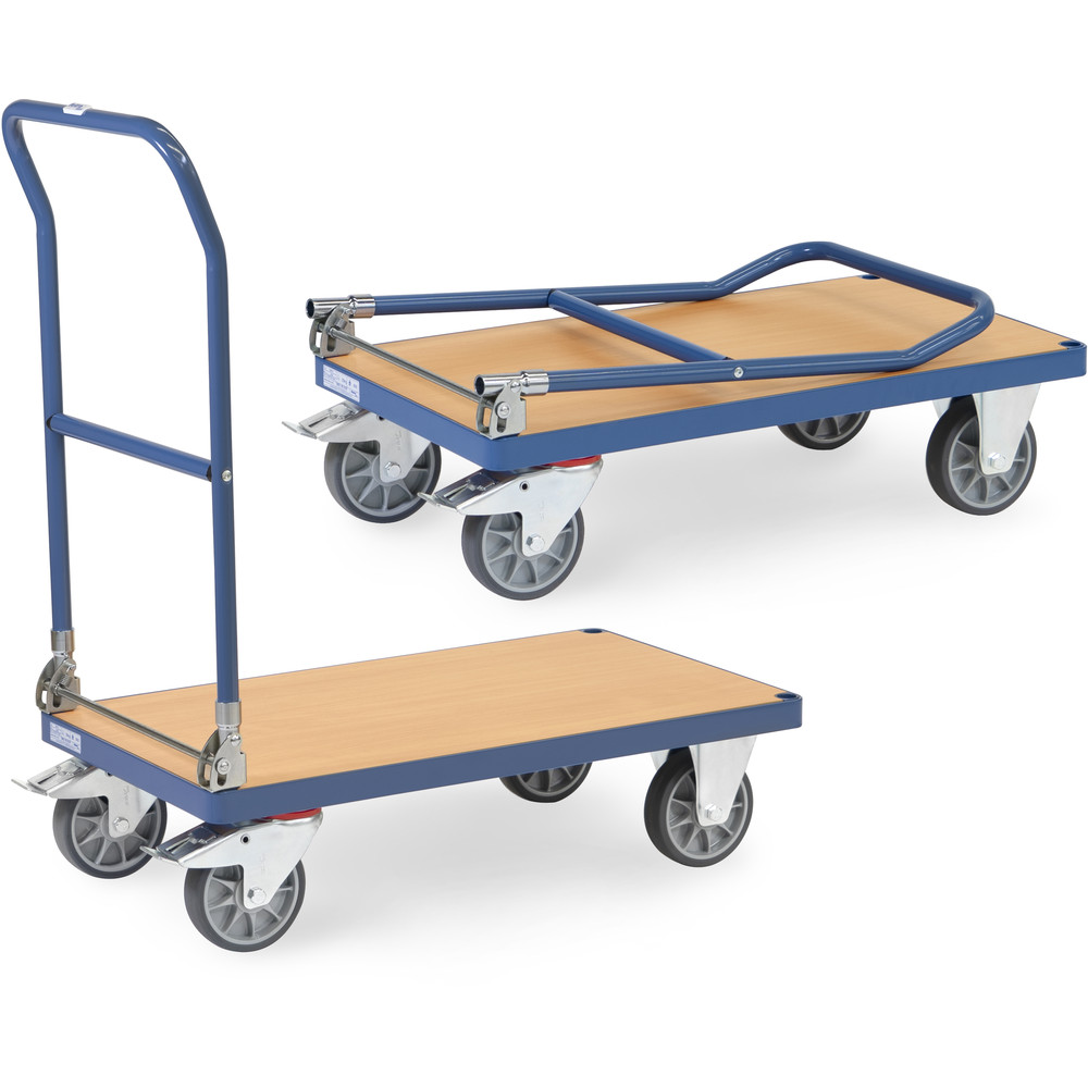Fetra Klappwagen 2500-K Ladefläche 850x500mm 500kg Stahl TPE-Bereifung