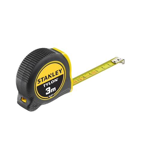 Stanley Bandmaß Tylon™ 3m 12,7mm Genauigkeitsklasse II mit Gürtelclip