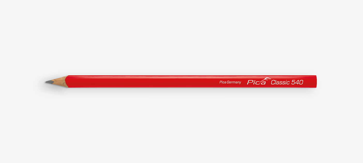 Pica Classic Zimmermannsbleistift 540 24cm 2H Oval Holz
