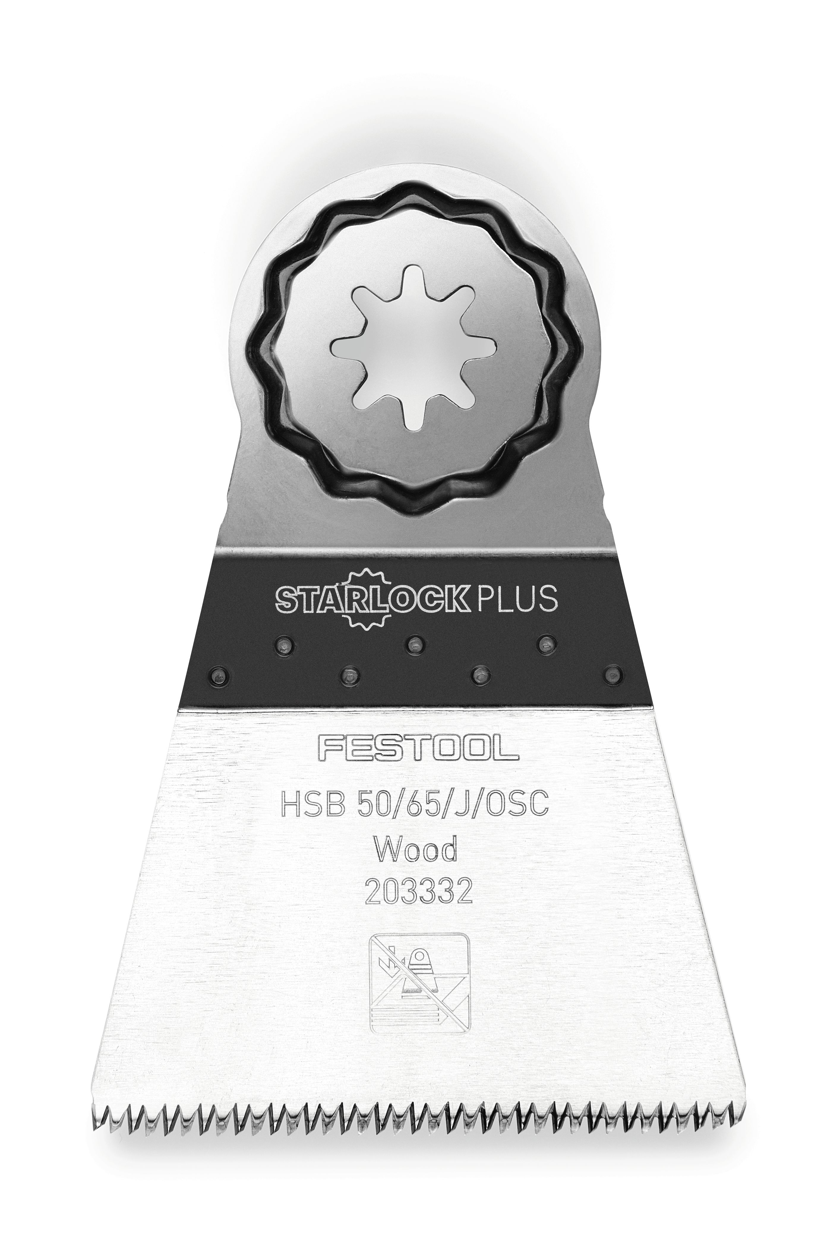 Holz-Sägeblatt HSB 50/65/J/OSC/5, Gerät