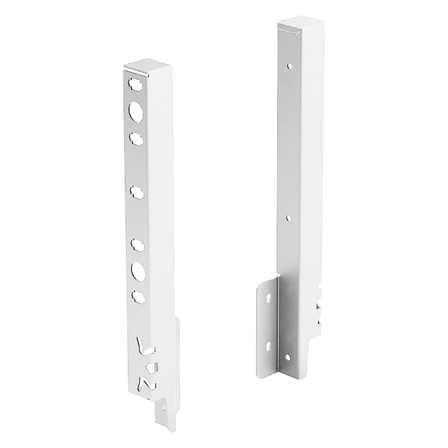 HETTICH Set Rückwandverbinder ArciTech 250 mm, weiß, links und rechts