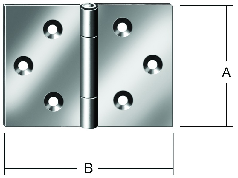 VORMANN Scharnier 000504, verzinkt