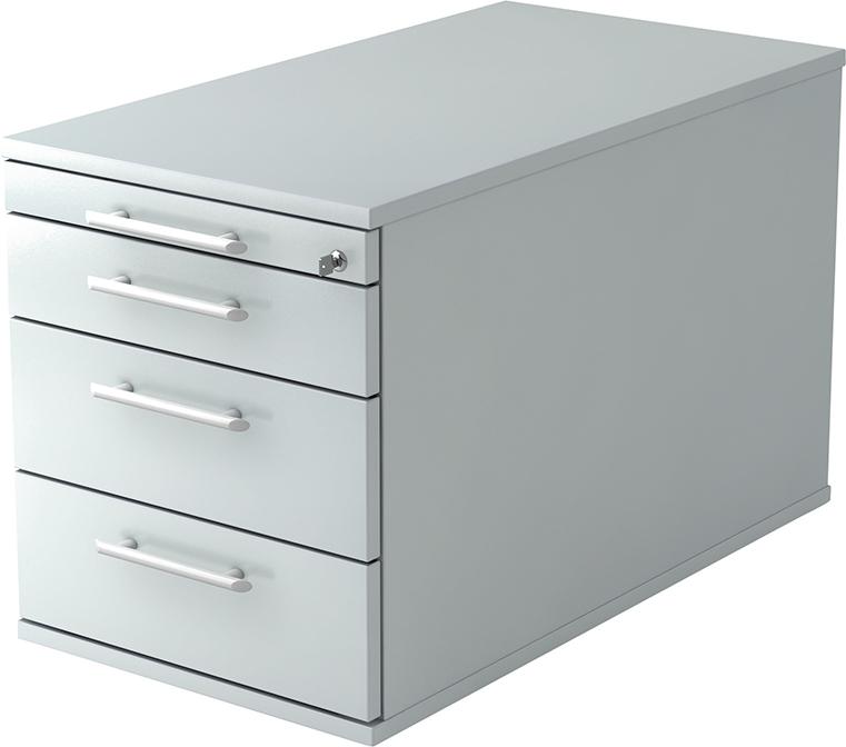 Hammerbacher Rollcontainer TC30 42,8x80x51,2 cm Grau