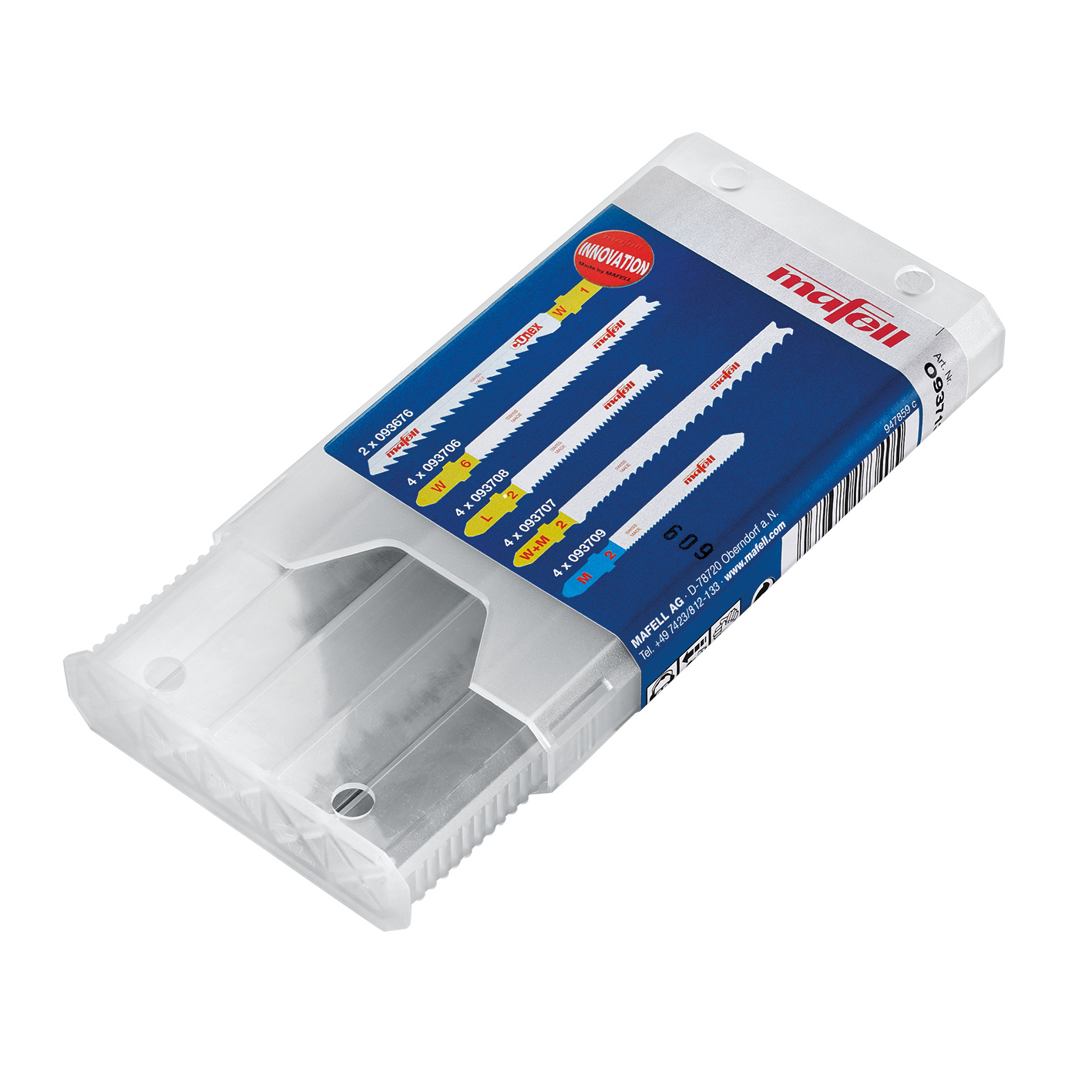 Mafell Sortiment 2, 4 x M2, W6, L2, W+M2, 2 x CUnex W1 Hauptbild