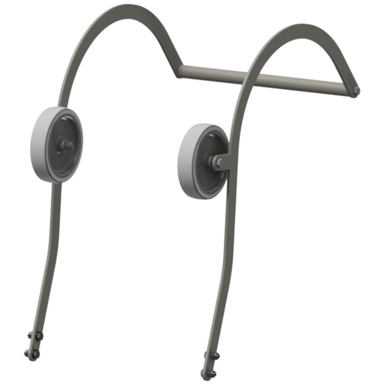ZARGES Fahrbarer Firsthaken 40980