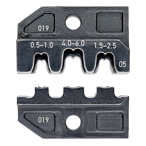 Knipex Crimpeinsatz 97 49 05 für unisolierte offene Steckverbinder 4,8 + 6,3 mm 0,5-6,0 mm²