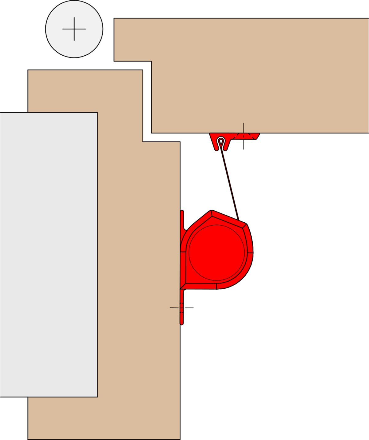 Fingerschutzrollo NR-25