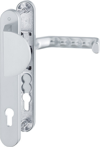 HOPPE® Wechselgarnitur mit Schmalschild Liverpool 554/3357N/1313G, Aluminium