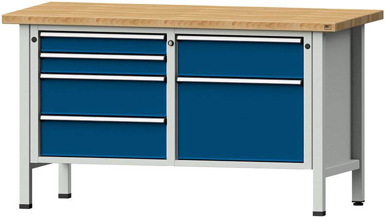 ANKE KASTENWERKBANK 1500 216 V 50 MM TYP 302414/850 MM 7035/5010