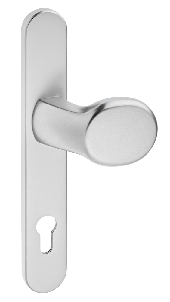 FORMAT RR-Schutz-Wechselgarnitur mit Langschild, mit Griffknopf, Aluminium