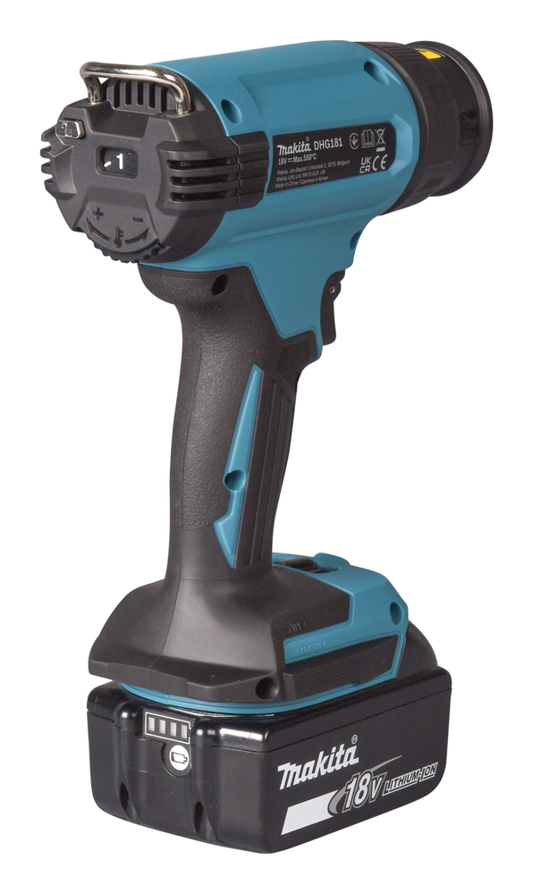 Makita Akku-Heißluftgebläse DHG181ZK 18V LXT 550°C 200 l/min