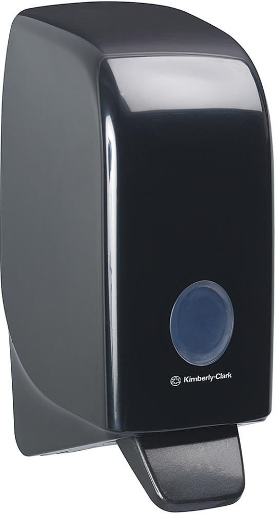 Kimberly-Clark Handreinigerspender Aqu. Seifenspender Aquarius Kassette 1 Ltr. schwarz Kimberly-Clark Handreinigerspender Aqu. Seifenspender Aquarius Kassette 1 Ltr. schwarz