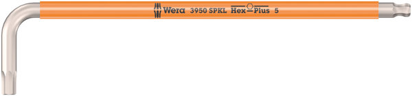 3950 SPKL Multicolour L-key, metric, stainless, 5 x 154 mm