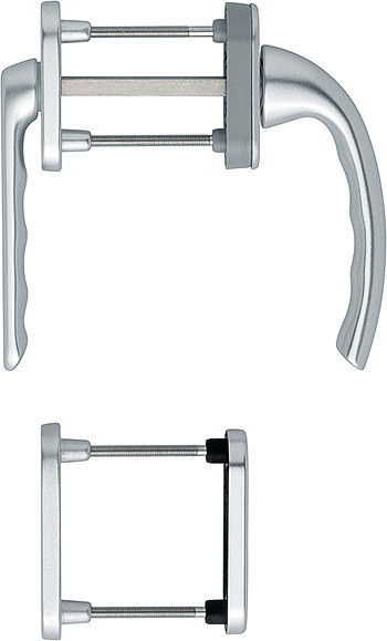 FTT-Griffgarnitur, PZ, Tôkyô 099KH/66N, TS 63-68, N 12, ALU naturfarbig