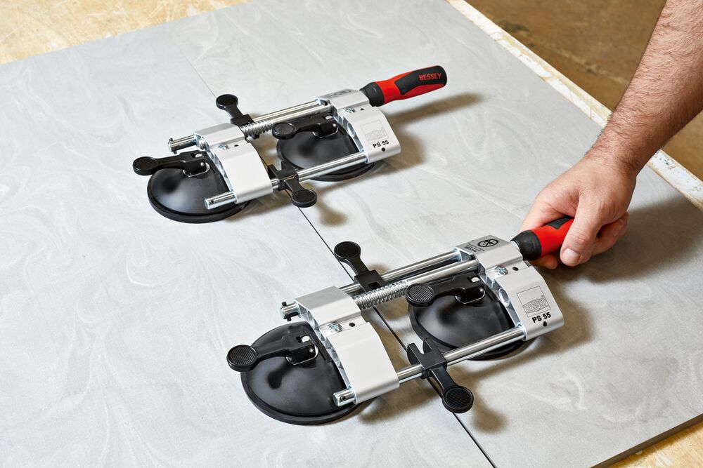 Bessey Plattenspanner PS55 Spannweite 10-55 mm Breite 144 mm Länge 363 mm Gewicht 1,68 kg