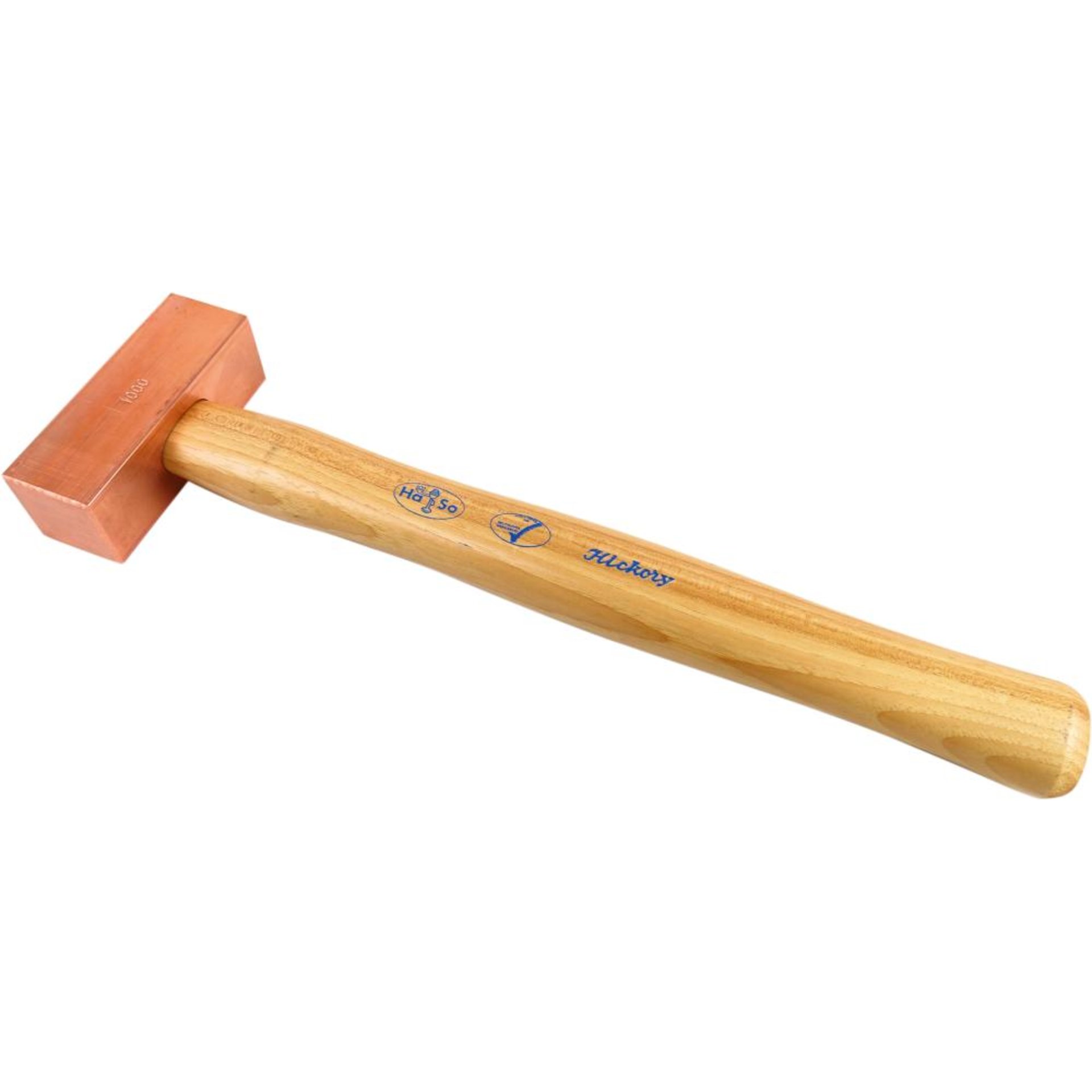 Kupferhammer 2000g mit Hickorystiel Haso