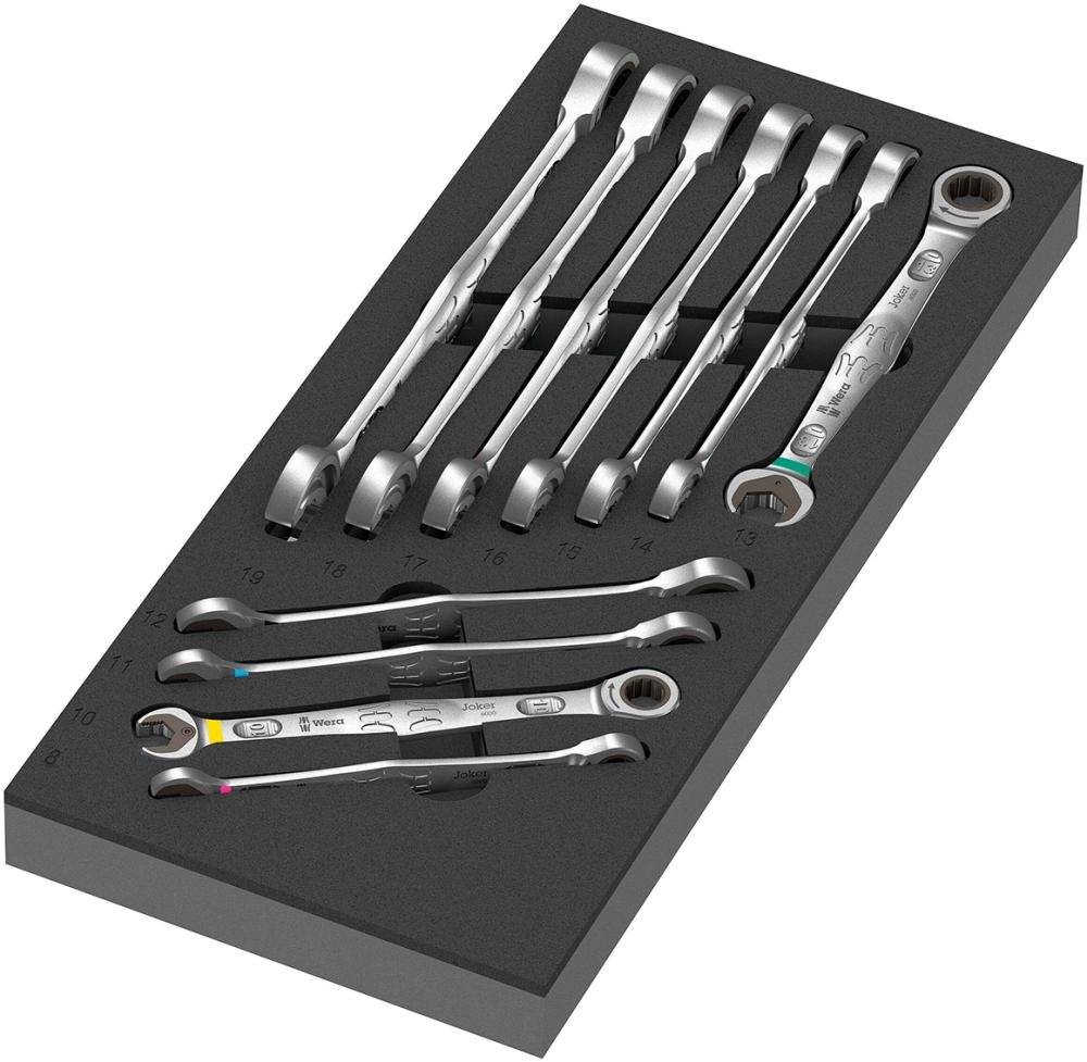 Wera 9730 Schaumstoffeinlage 6000 Joker Set 1
