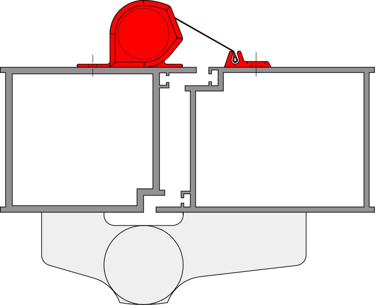 Fingerschutzrollo NR-25