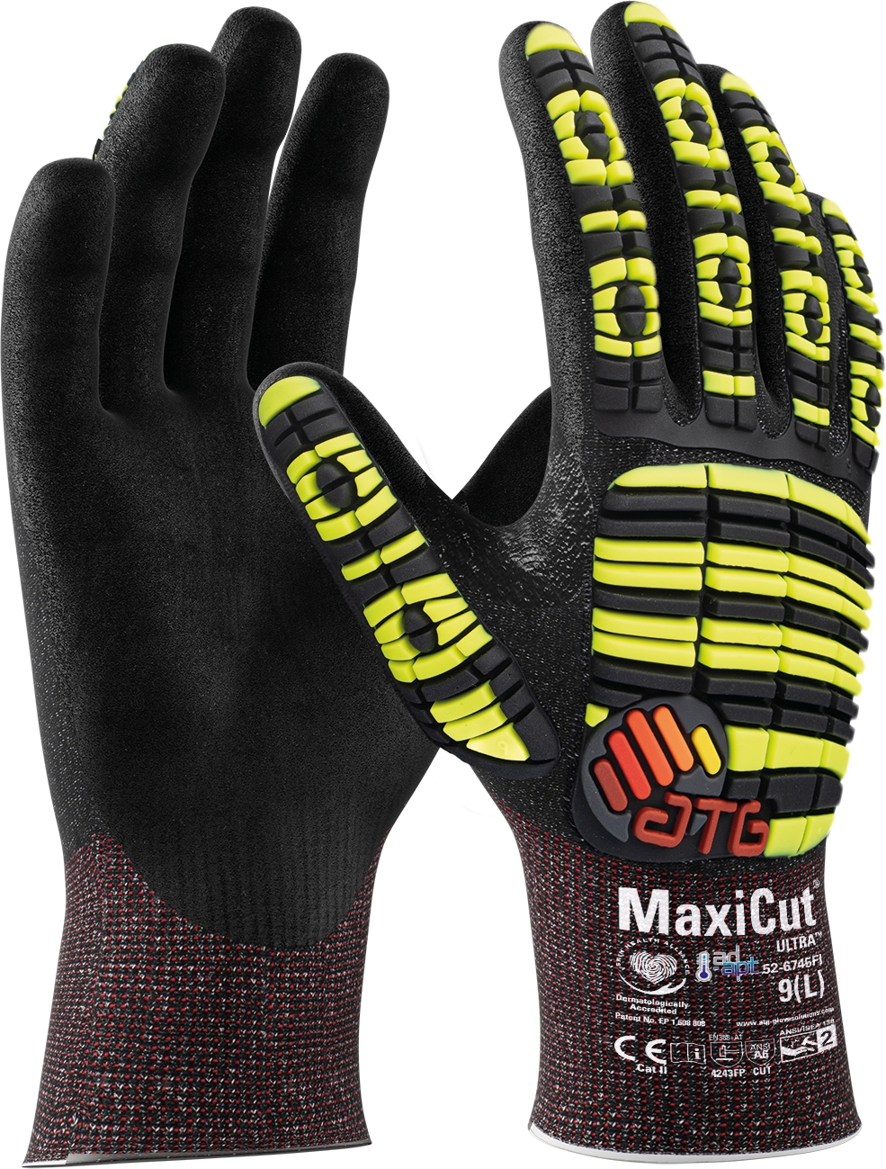 ATG® MaxiFlex® Cut™AD-APT® Schnittschutz-Strickhand. (52-6745FI)