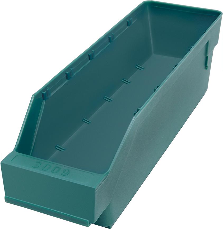 Kleinteilekasten aus Polypropylen, grün