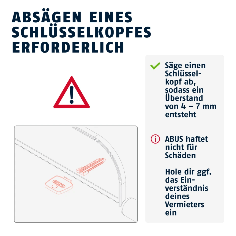 Abus LOXERIS™ One silber Türschlossantrieb