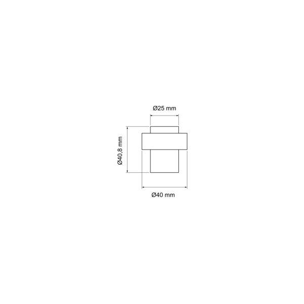 Türstopper Edelstahl Türstopper EZ217