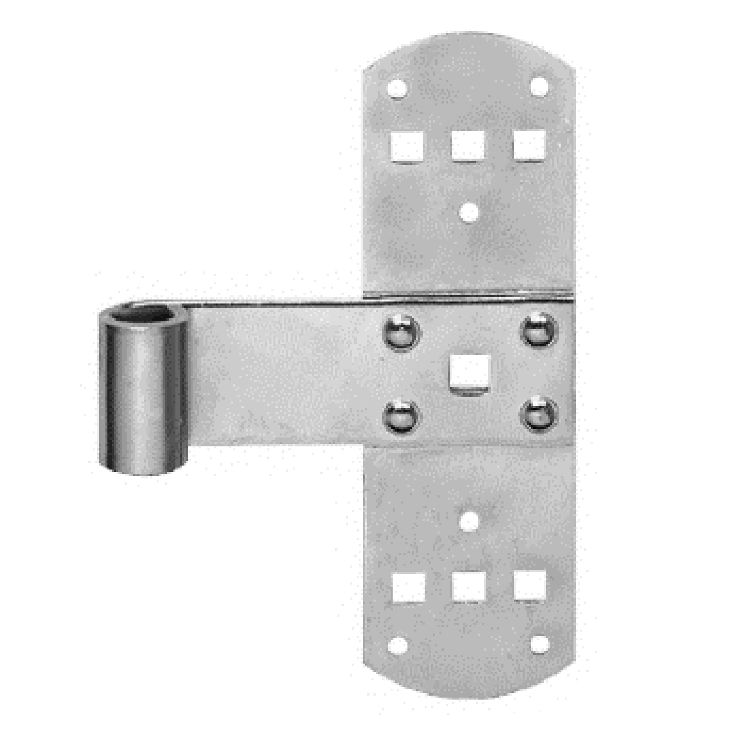 Pollmann Kreuzband Nr. 50 Rolle Ø 13 mm 160 mm hell verzinkt