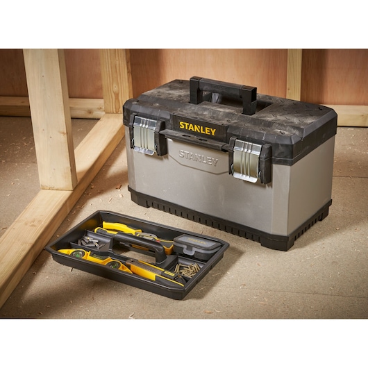 Stanley Werkzeugbox FatMax™ Metall-Kunststoff 1-95-615 20 Zoll
