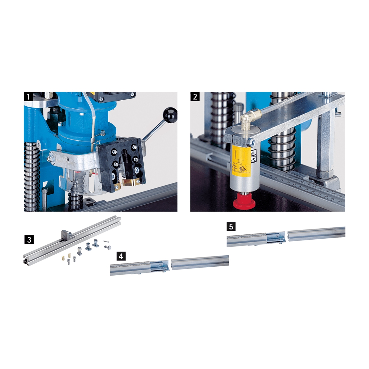 HETTICH Stützbock für Linealverlängerung für BlueMax Mini Typ 3