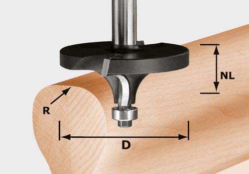Abrundfräser HW R16/D64/26 S12