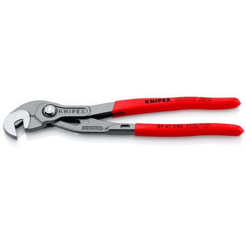 Knipex Schraubzange 87 41 250 250mm Chrom-Vanadin-Stahl selbstklemmend