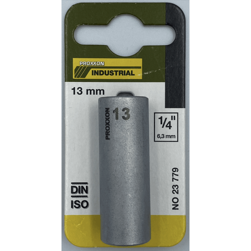 Proxxon 1/4" Tiefbett-Steckschlüsseleinsatz 13 mm