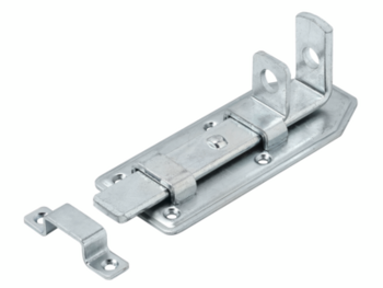 Vormann Türschlossriegel gerade 160x65mm Stahl verzinkt