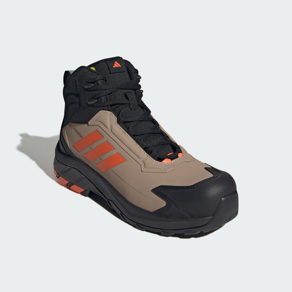 adidas GRANOR MID S3S-ESD SICHERHEITSSTIEFEL Gr. 47, brown/orange