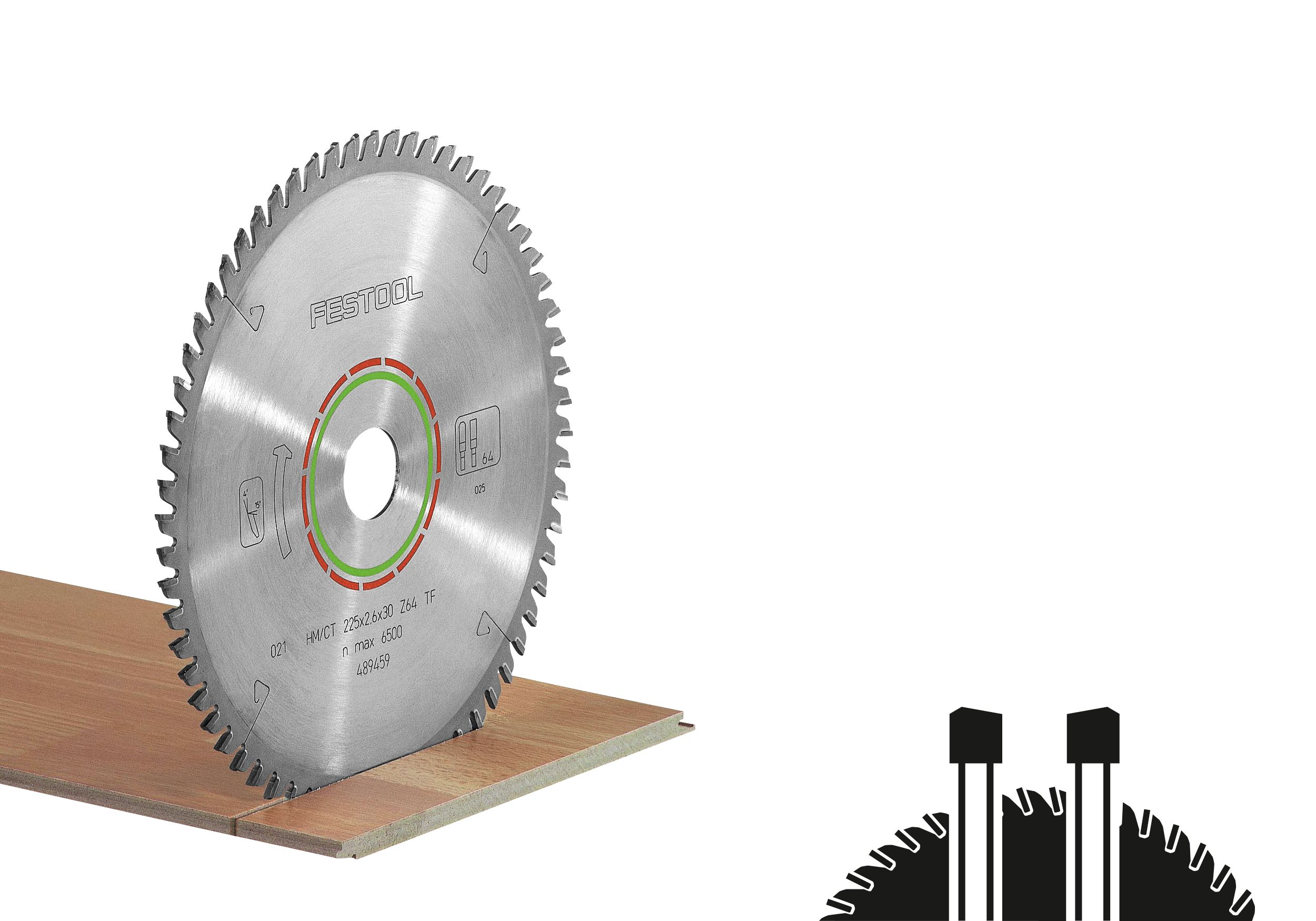 Kreissägeblatt LAMINATE/HPL HW 260x2,5x30 WZ/FA64, Elektronik, Hardware, Computerausrüstung
