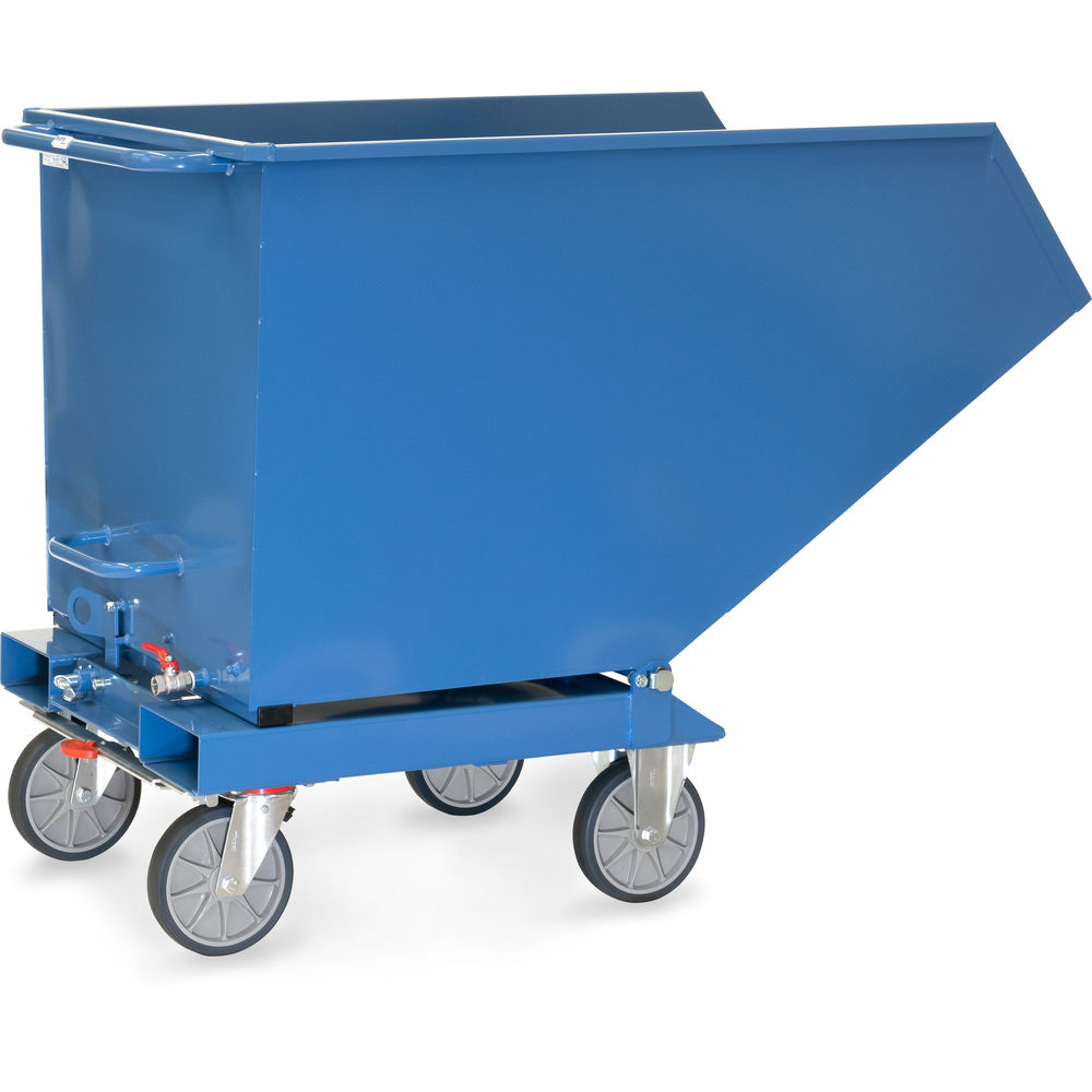 Fetra Muldenkipper 4703A mit Ablasshahn 600 Liter 750 kg