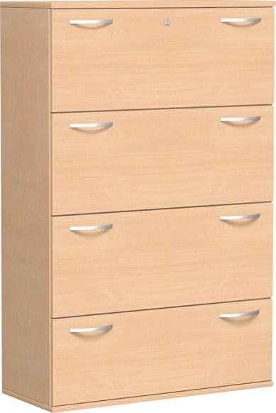Geramöbel Registr.Schrank PRO Buche1536x1000x425,4OH