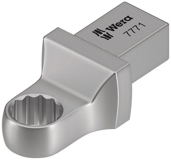 7771 Ring spanner insert, 9x12 mm, 9x12 x 7 x 41 mm